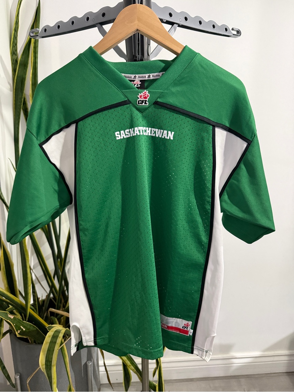 Official Reebok CFL Saskatchewan RoughRiders Youth Football Jersey